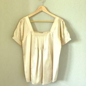 Laundry by Shelli Segal Champagne silk blouse